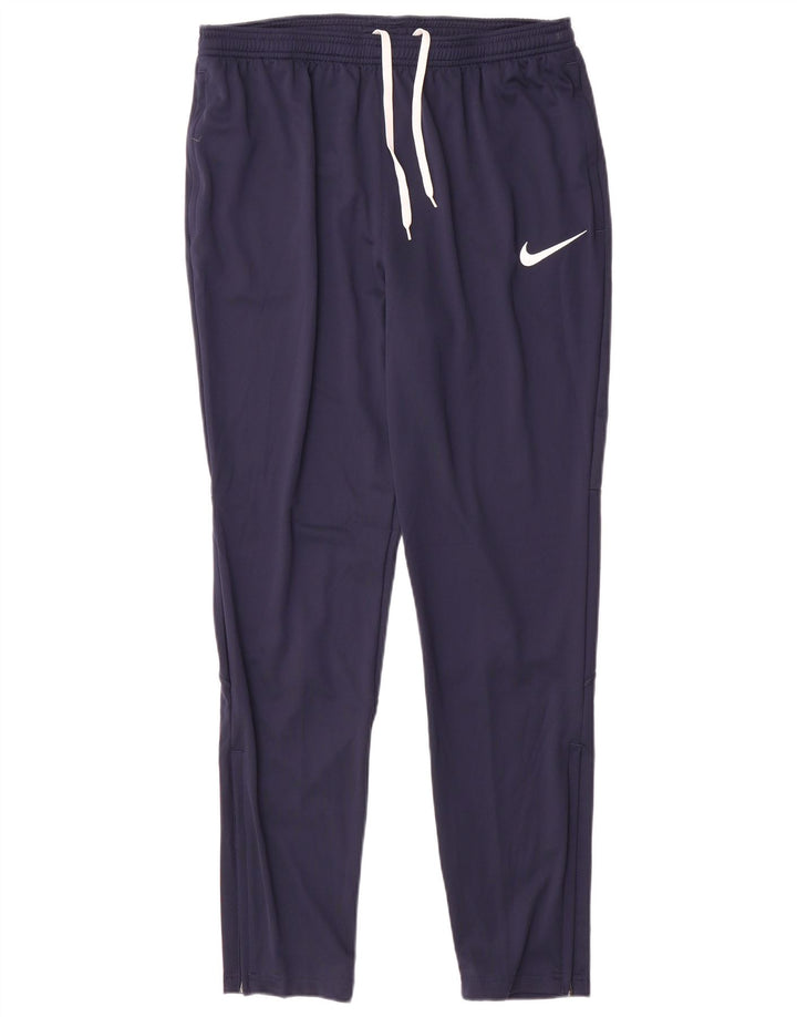 Pantalon de survêtement Nike Dri Fit pour hommes, grand, bleu marine, polyester