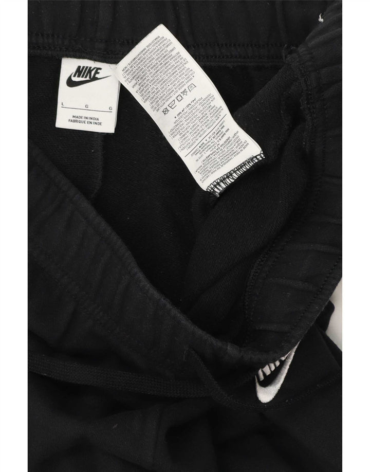 Nike Pantalon de survêtement pour homme en coton noir Taille L