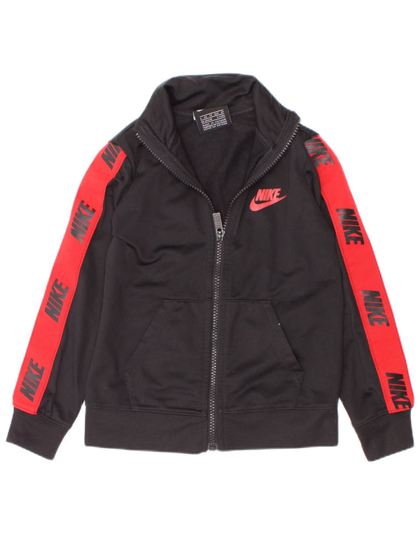 Nike Veste de survêtement graphique pour garçon 3-4 ans XS Noir Colourblock