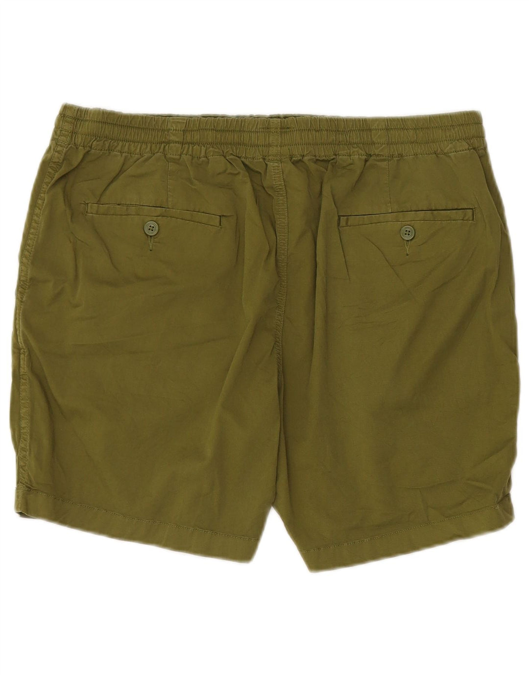 J. Crew Short Chino Homme Large W34 Kaki Coton