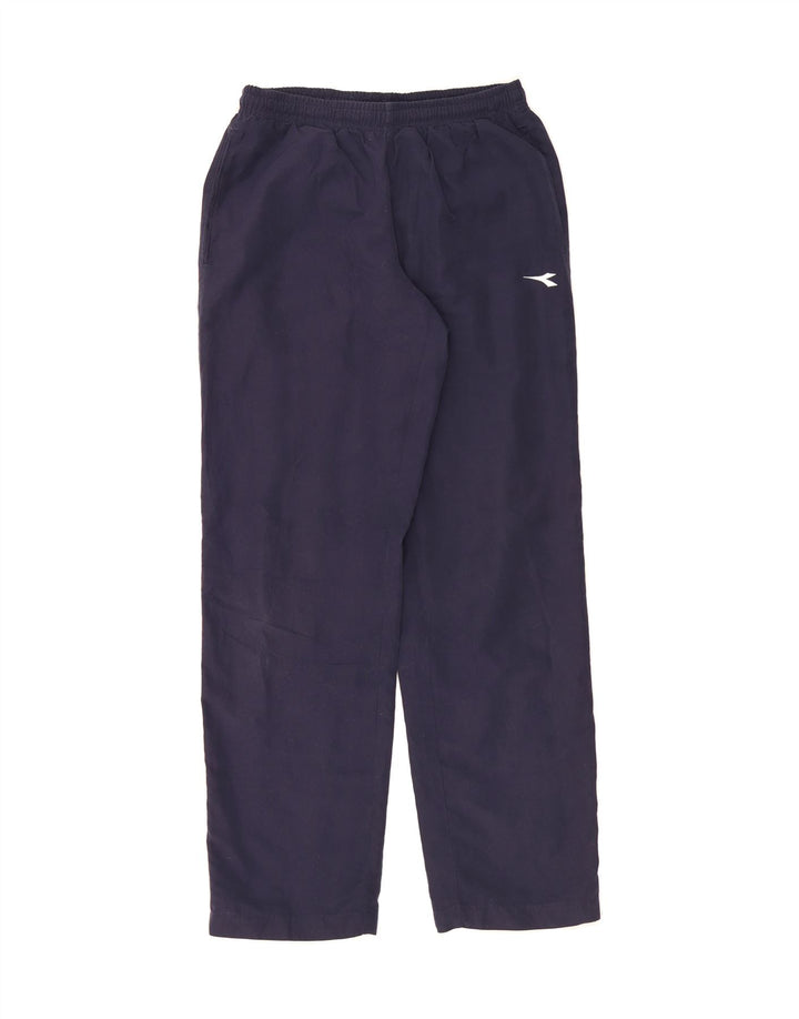 DIADORA Mens Tracksuit Trousers Medium  Navy Blue Polyester Vintage Diadora and Second-Hand Diadora from Messina Hembry 