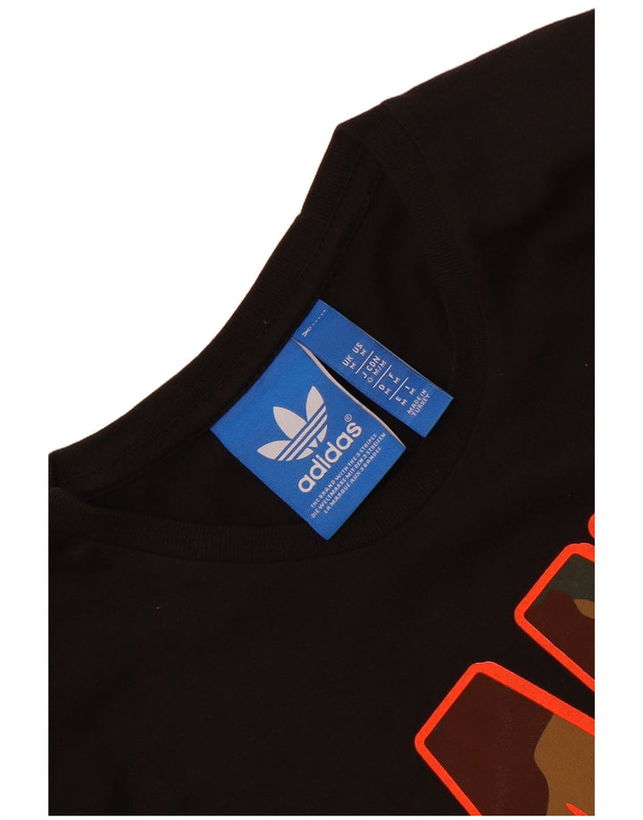 Adidas T-shirt graphique pour homme Noir moyen