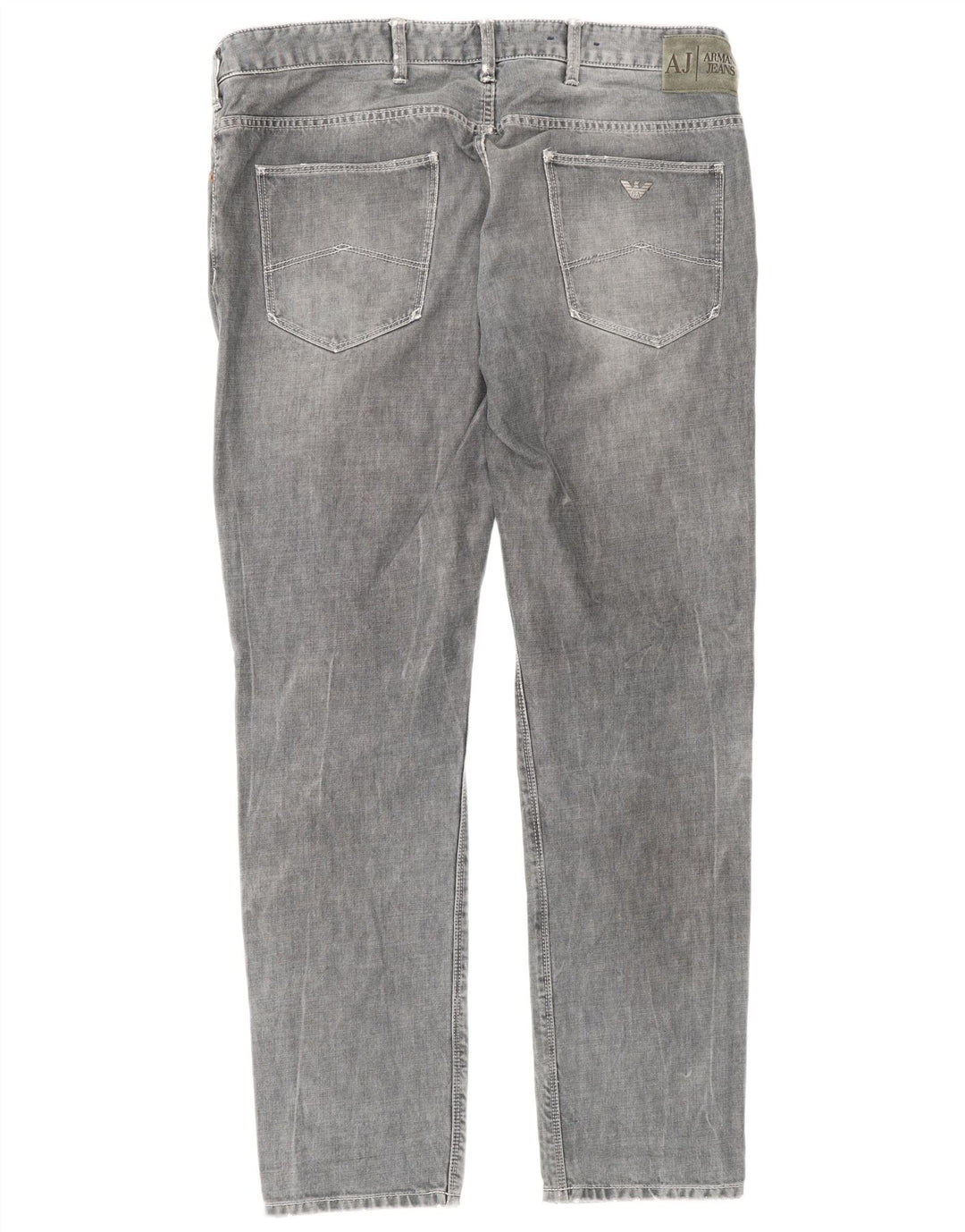 Armani Jeans Slim W36 L32 Gris Coton Homme