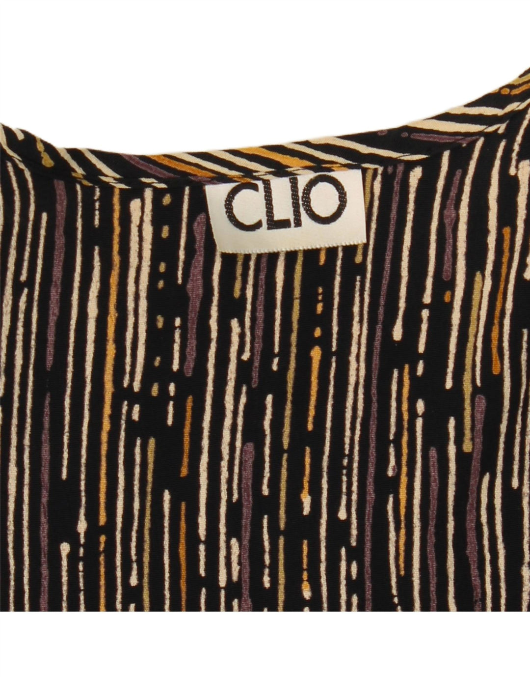 Clio Chemise Chemisier Femme UK 14 Large Rayé Multicolore