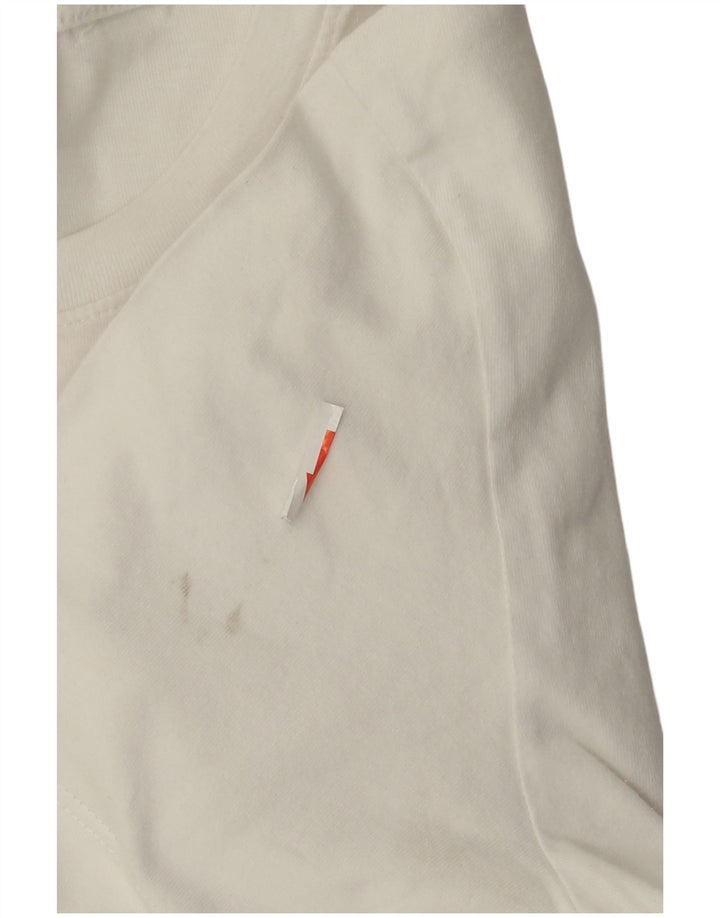 Nike T-Shirt Homme Haut XS Blanc Coton