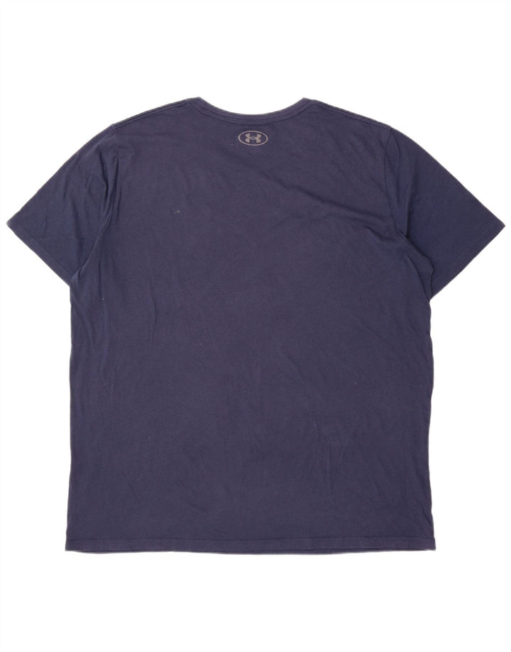 Under Armour T-Shirt Homme 2XL Bleu Marine