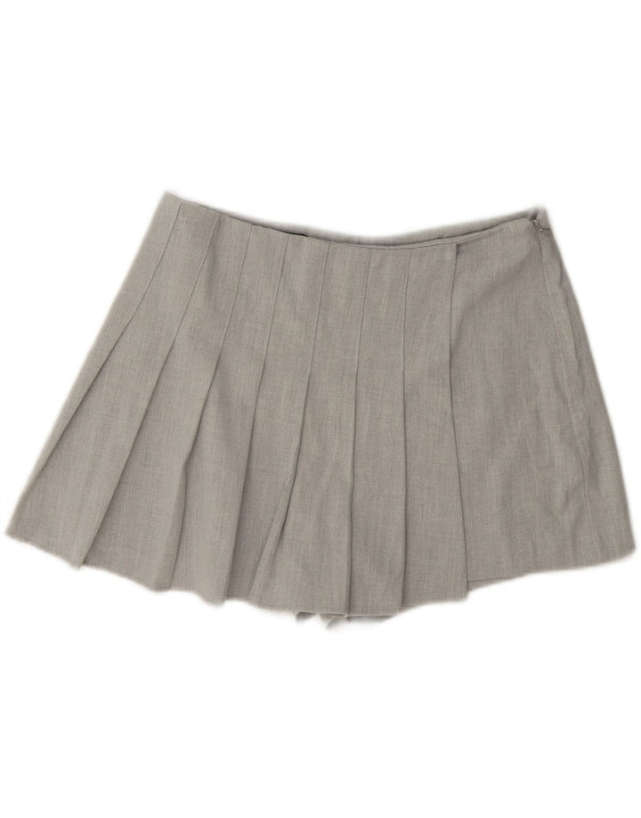 Zara Femme Jupe-short Mini Jupe Moyen W28 Gris