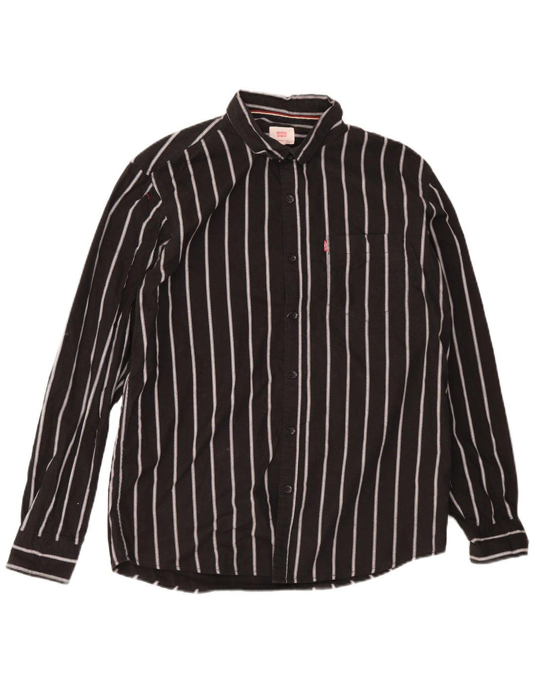 Levi's Chemise Slim Fit 2XL Homme Noir Rayé