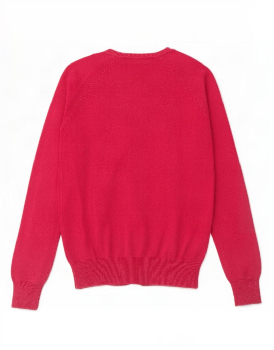 Zara Cardigan Femme Pull UK 12 Coton Rose Moyen