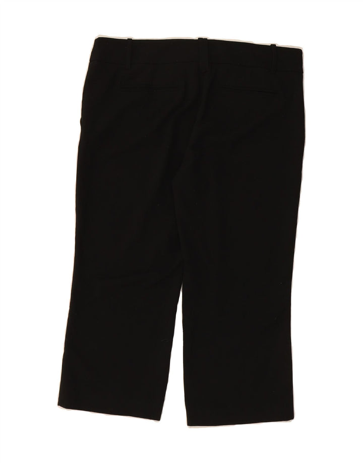 MOSSIMO Womens Straight Capri Trousers US 8 Medium W30 L20 Black Polyester Vintage Mossimo and Second-Hand Mossimo from Messina Hembry 