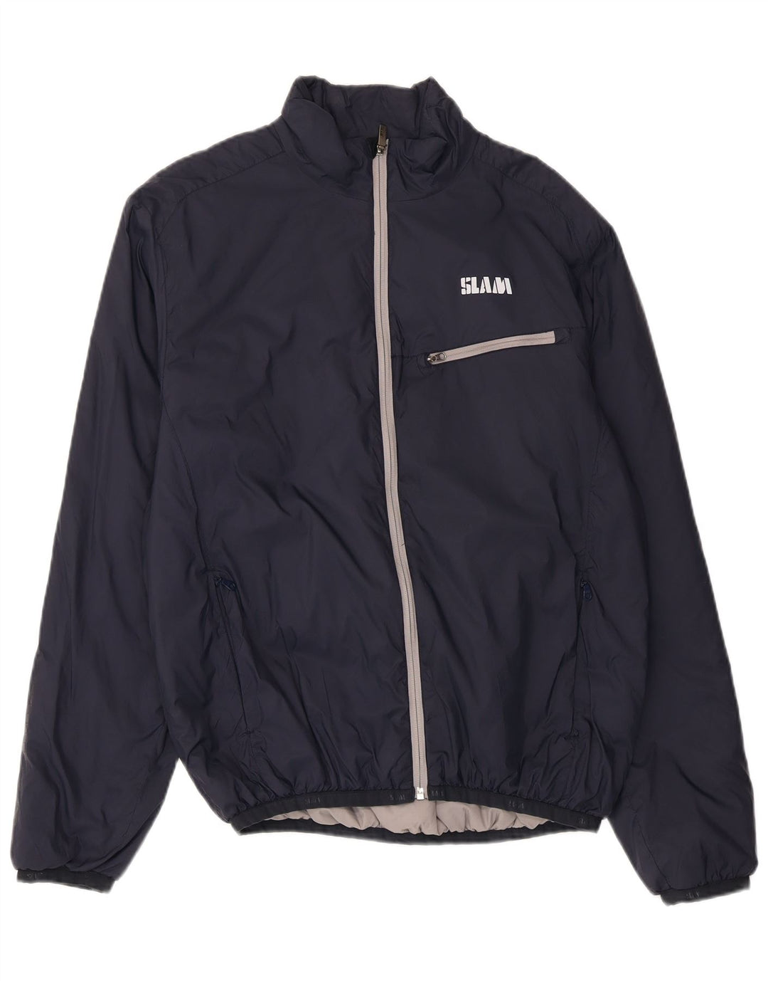 Slam Veste Bomber Femme UK 16 Large Bleu Marine Polyamide