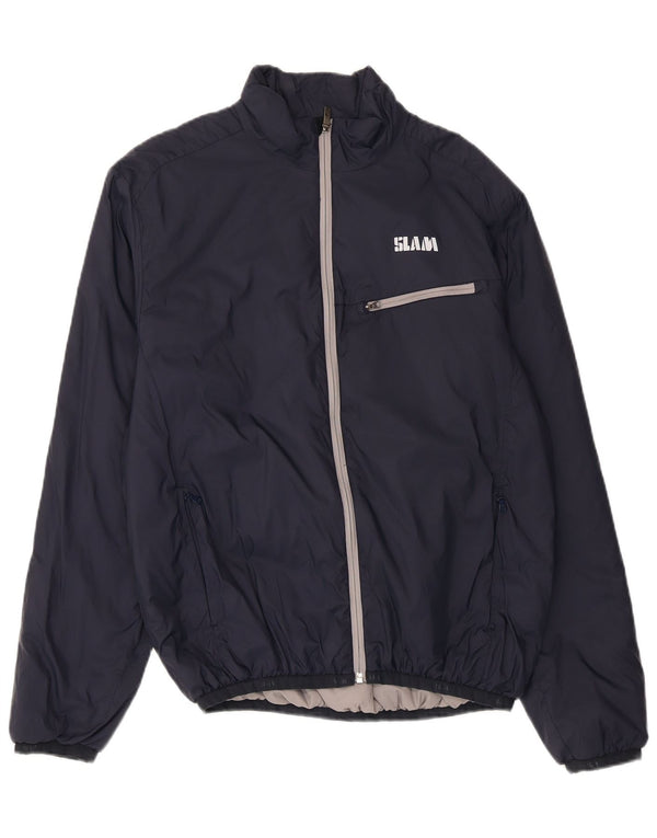 Slam Veste Bomber Femme UK 16 Large Bleu Marine Polyamide