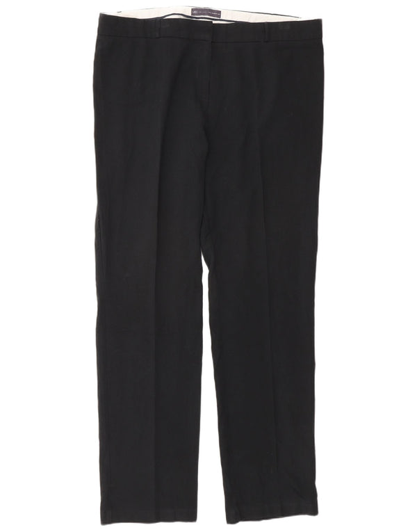 Marks & Spencer Pantalon décontracté moderne pour femme UK 16 Large W34 L30 Noir
