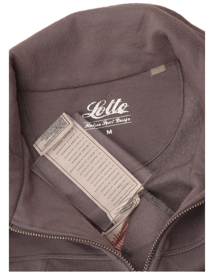 Lotto Veste de survêtement pour femme UK 12 Gris moyen Colourblock Coton