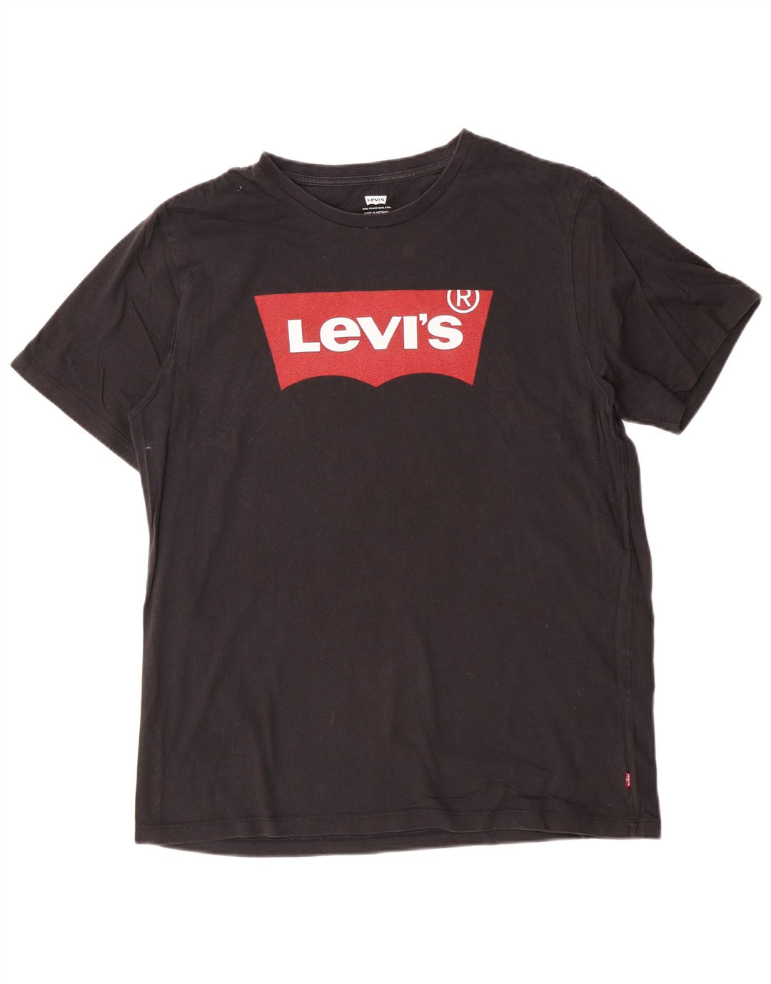 Levi's Tee-Shirt Graphic Homme Noir Moyen Coton