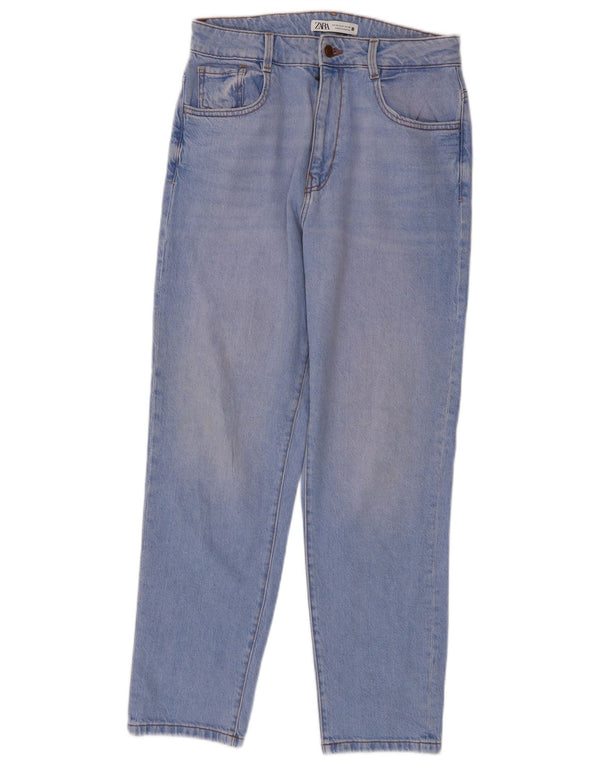 Zara Jean fuselé pour femme EU 40 Medium W30 L28 Bleu