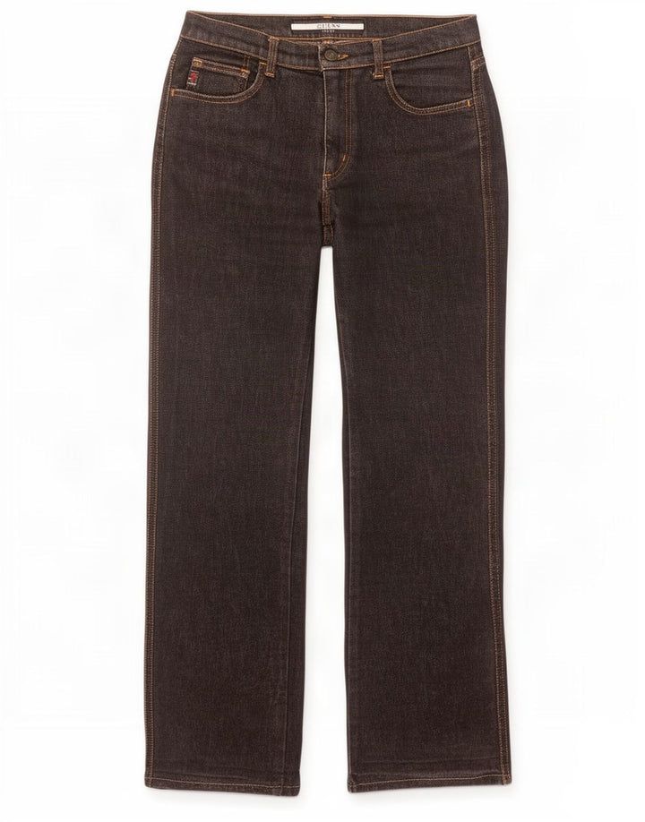 Guess Jean Bootcut Femme W27 L31 Noir Coton