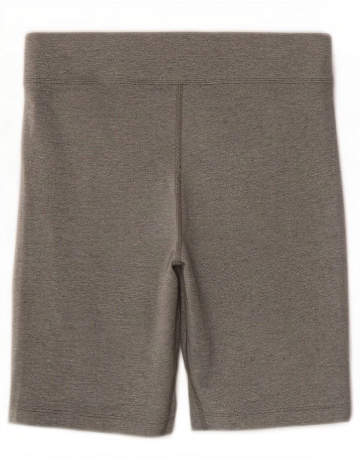 Nike Short de sport pour femme UK 12 Gris moyen en coton
