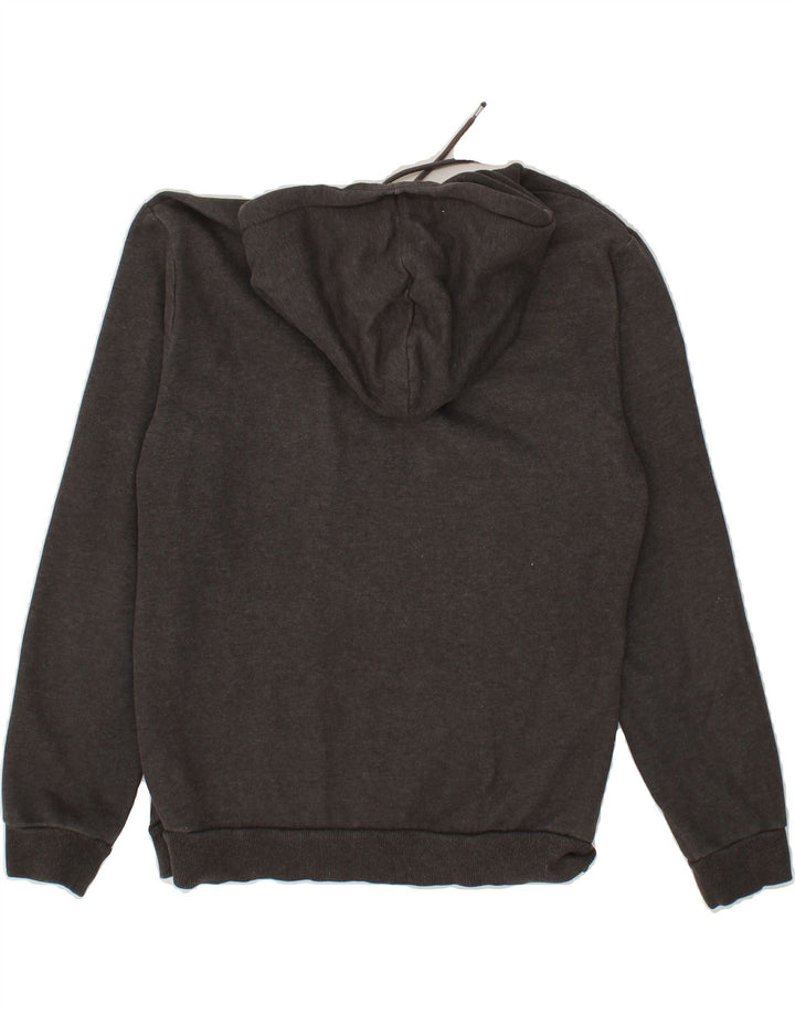 PUMA Mens Graphic Hoodie Jumper Small Grey Cotton Vintage Puma and Second-Hand Puma from Messina Hembry 