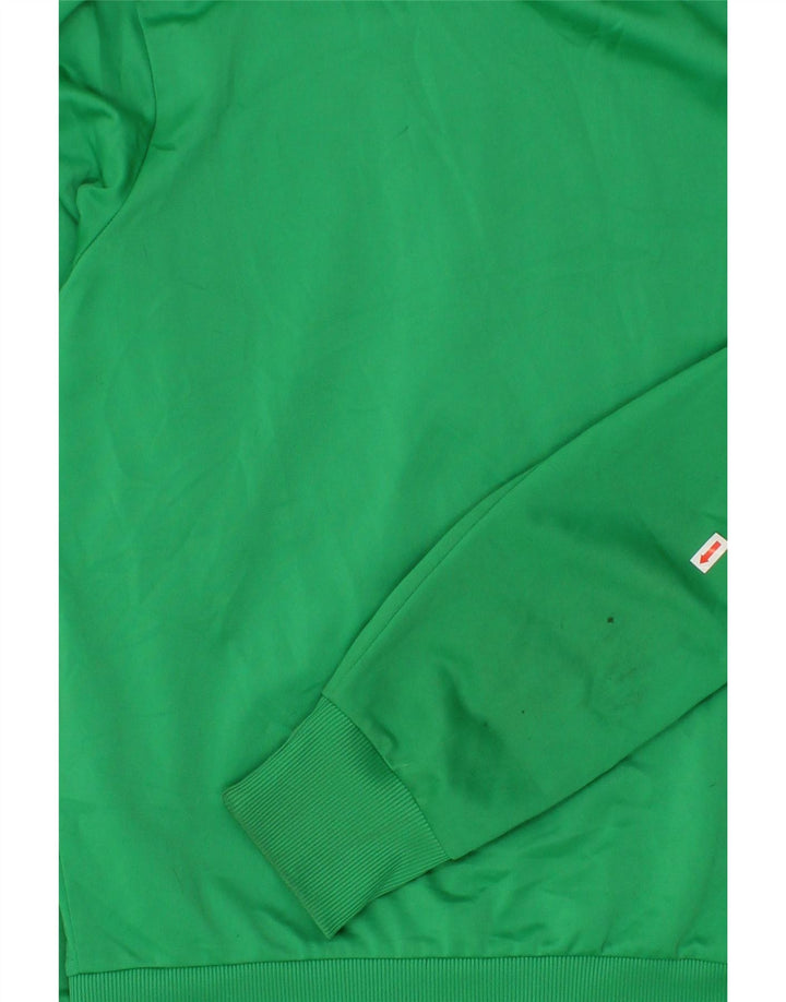 PUMA Veste de survêtement pour homme Large Vert Polyester