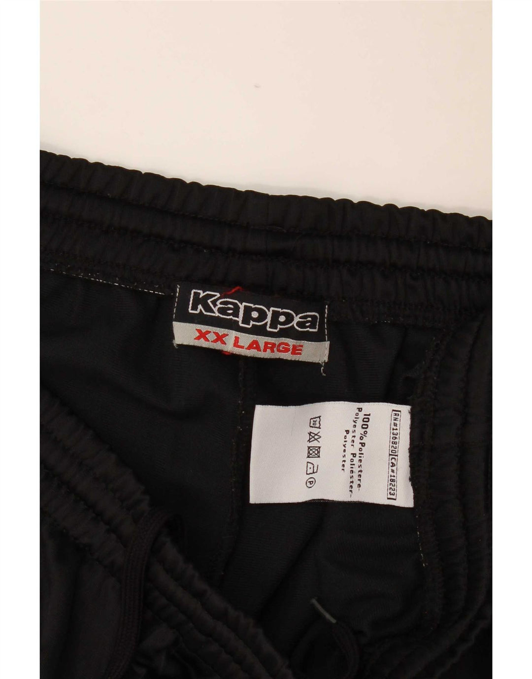 Kappa Pantalon de survêtement pour homme 2XL Noir