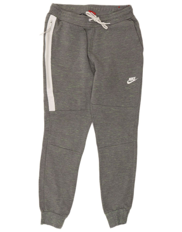 Nike Pantalon de survêtement pour homme en coton moucheté Gris Taille S