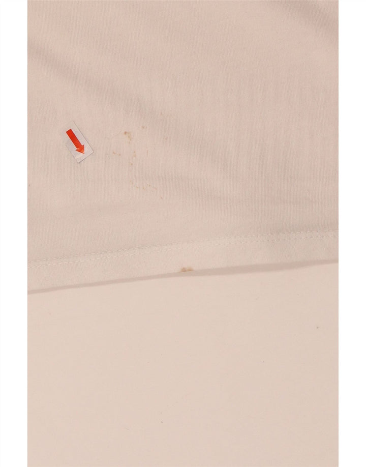 Levi's T-Shirt Graphique Homme Petit Blanc Coton