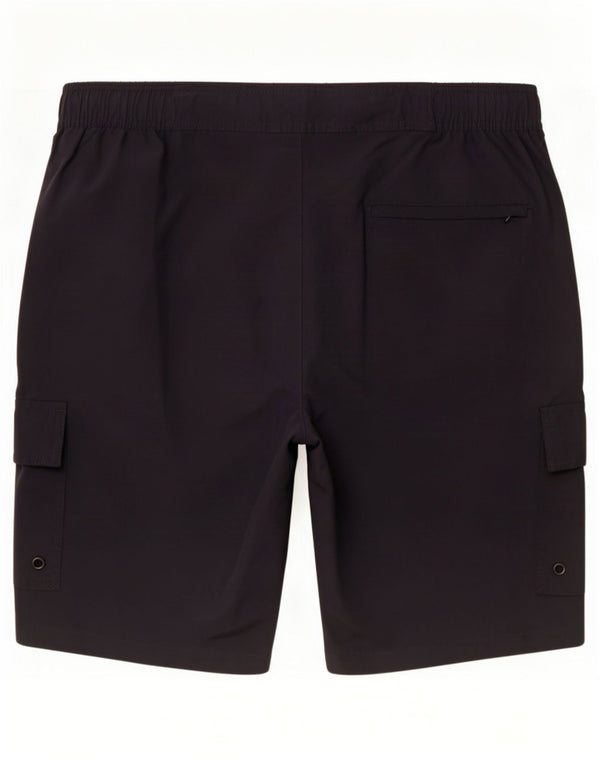 Marks & Spencer Short Cargo Homme Large W34 Noir Polyamide