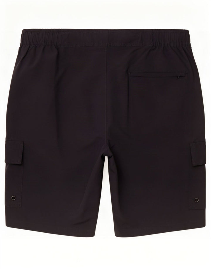 Marks & Spencer Short Cargo Homme Large W34 Noir Polyamide