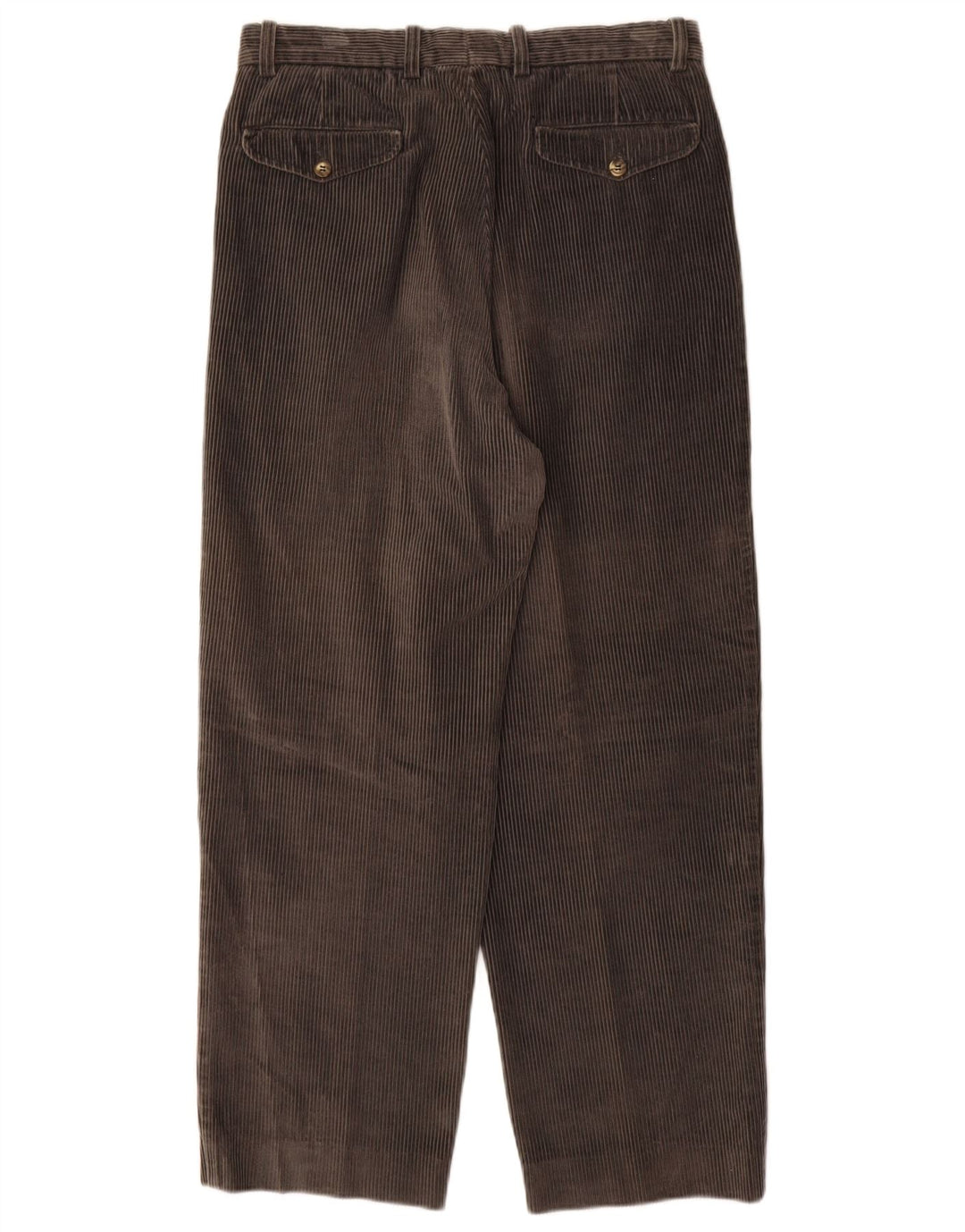 BELFE Pantalon ample en velours côtelé pour homme IT46 Small W30 L28 Gris