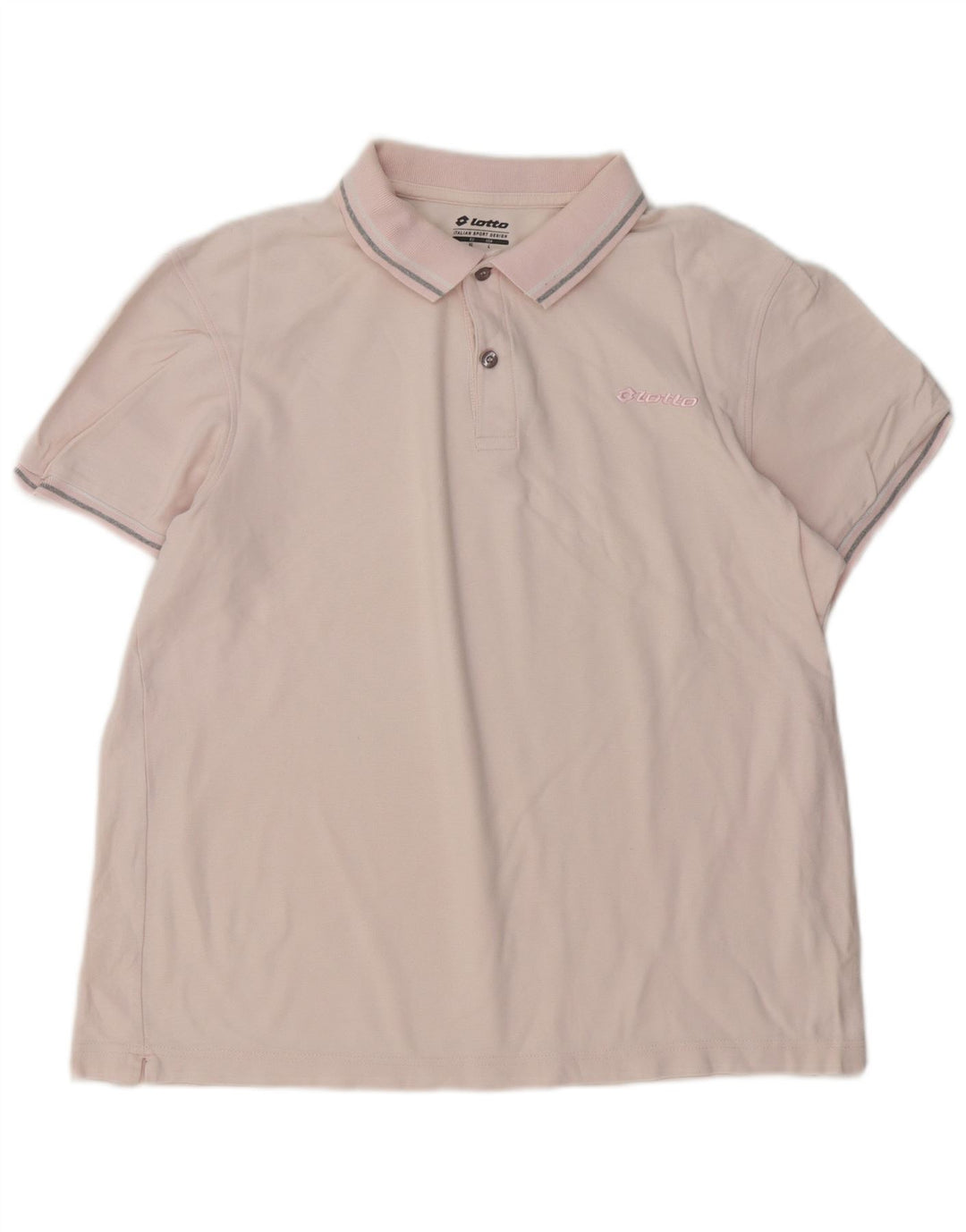 Lotto Polo Homme Grand Rose Coton