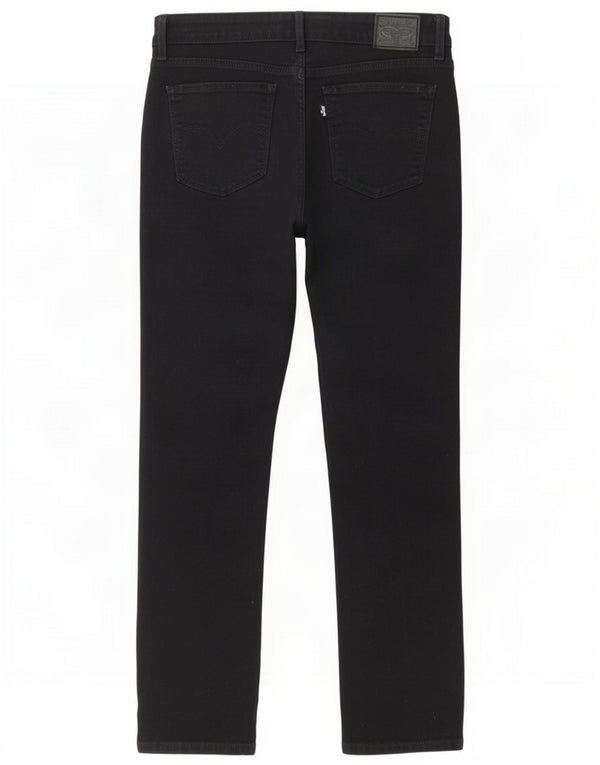 Levi's Womens 712 Slim Jeans W29 L27 Noir Coton