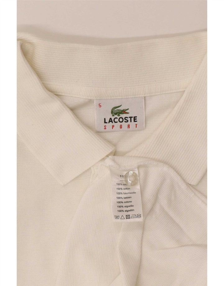 Lacoste Polo Homme Taille 5 Grand Coton Blanc
