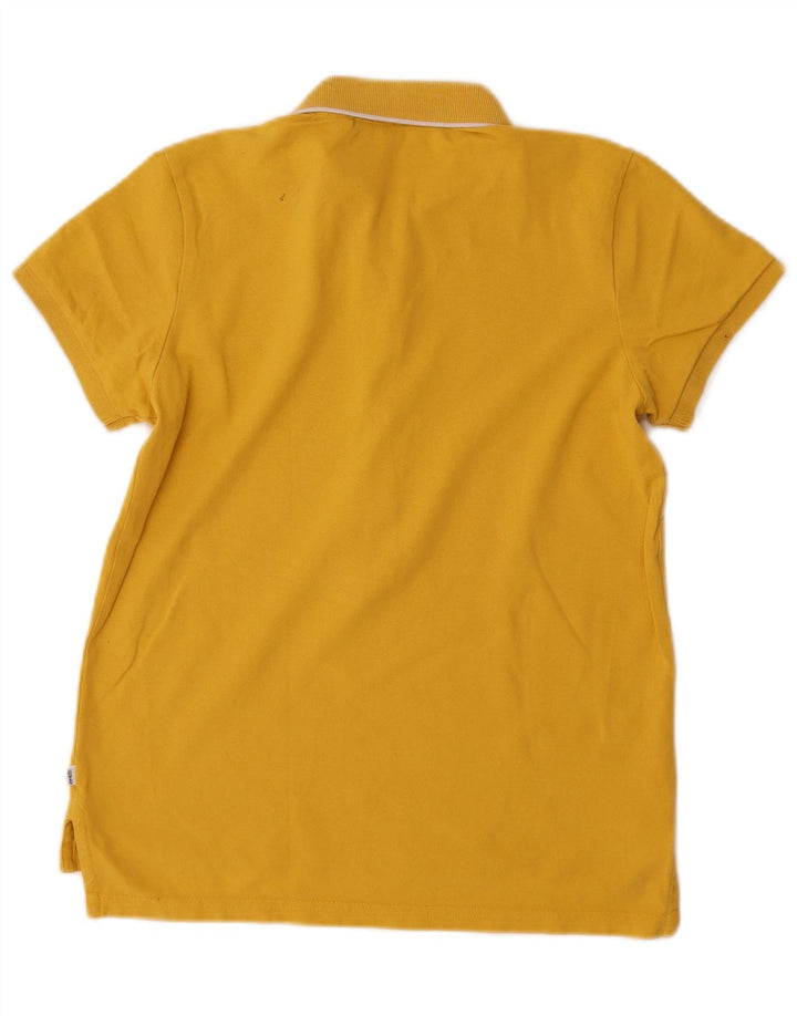 LEVI'S Polo Femme Petit Jaune Coton