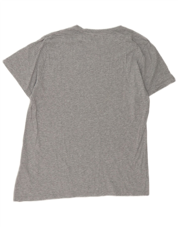 Levi's T-Shirt Graphique Top XL Homme Gris Coton