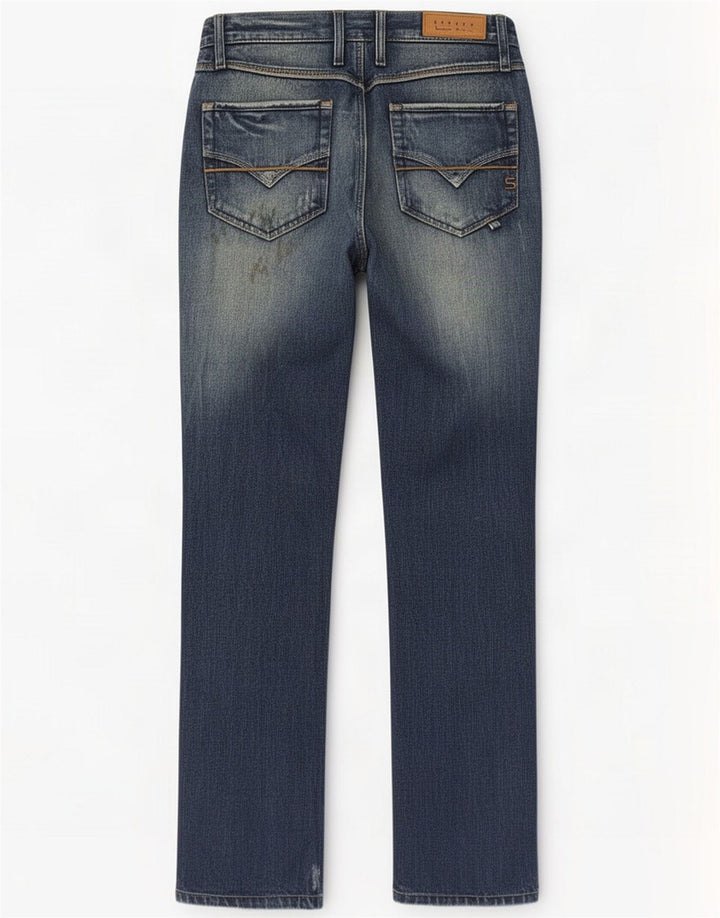 Sisley Femme W32 L33 Bleu