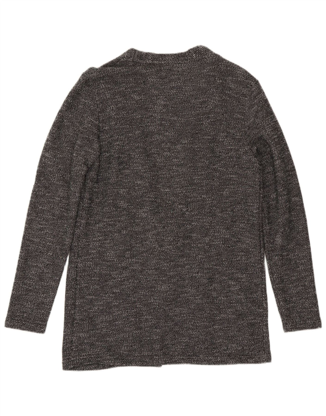 Zara Homme Cardigan Pull Petit Noir Moucheté Coton