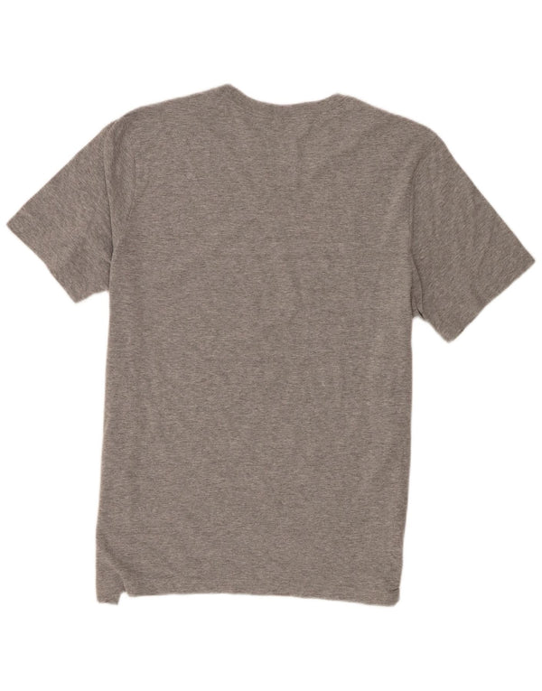 Nike T-shirt graphique pour homme en coton moucheté Gris Taille L