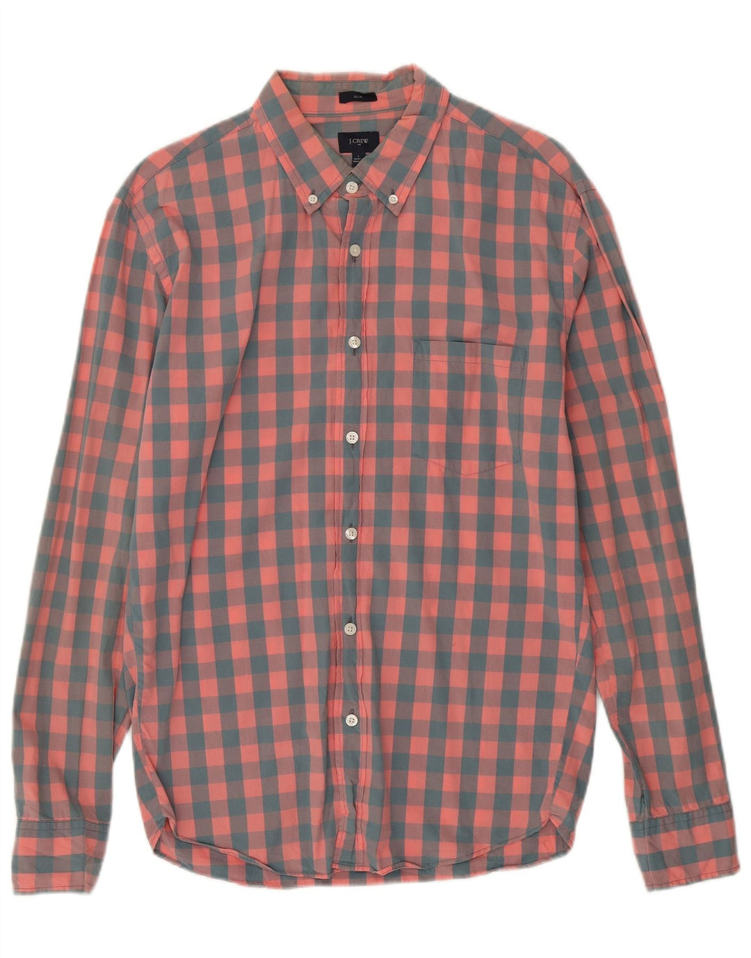 J. Crew Chemise Slim Homme Grand Vichy Rose