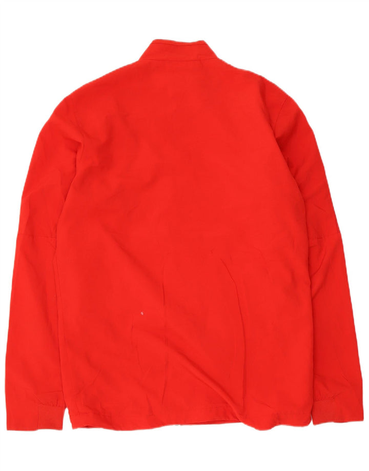 Nike Homme Dri Fit Survêtement Top Veste Rouge Moyen Polyester