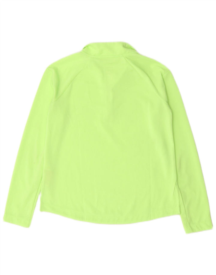 Haut de survêtement Nike Dri Fit Zip Neck pour garçon 13-14 ans Vert