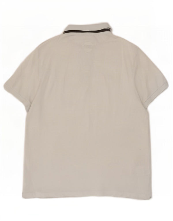 Colmar Polo Homme Large Blanc Élasthanne