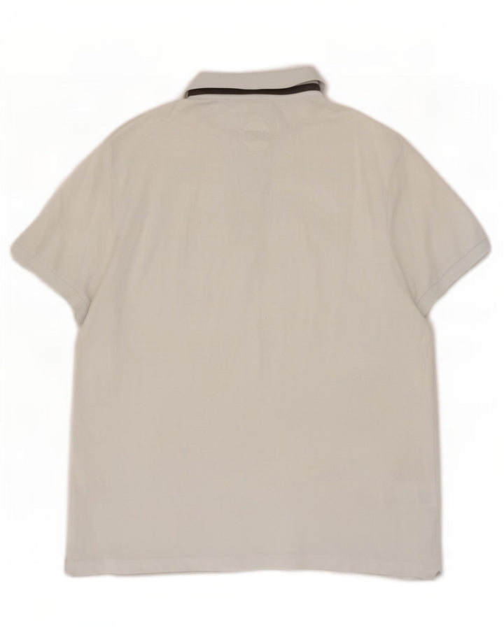Colmar Polo Homme Large Blanc Élasthanne