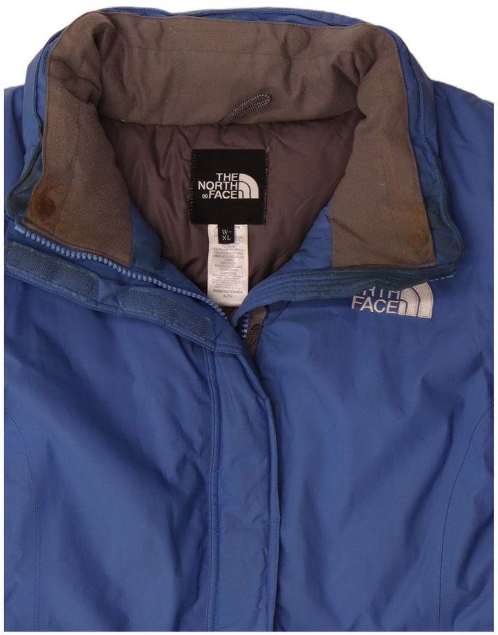 The North Face Veste coupe-vent surdimensionnée pour femme UK 18 XL Bleu Hiver