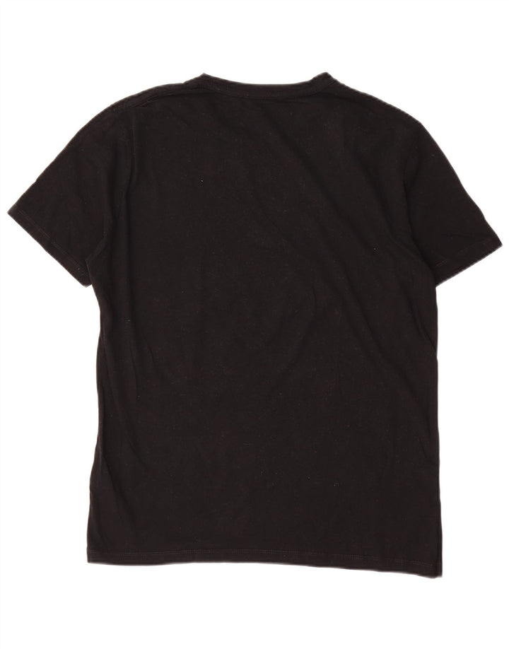 All Saints T-Shirt Homme Noir Moyen Coton