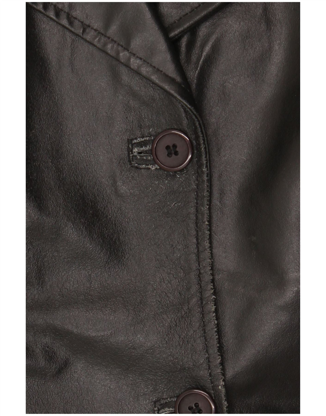 K'S Veste en cuir femme IT 48 XL Noir