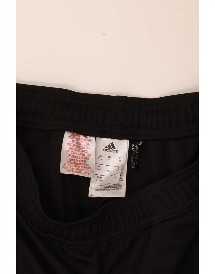 Adidas Pantalon de survêtement Climacool Garçon 13-14 ans XL Noir Polyester