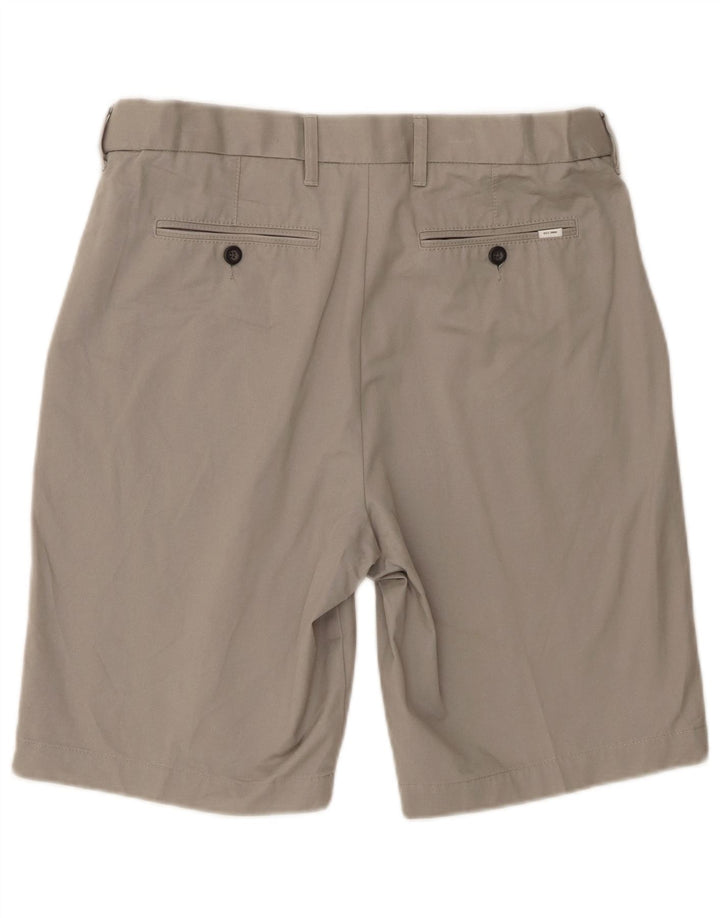 Marks & Spencer Short Chino Homme W34 Grand Gris Coton