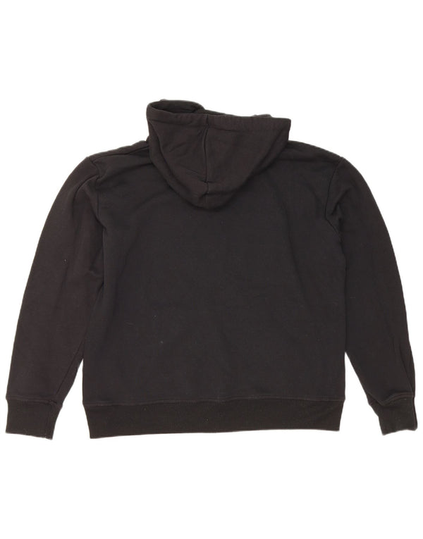 Umbro Pull à capuche graphique pour femme UK 44 Coton noir moyen
