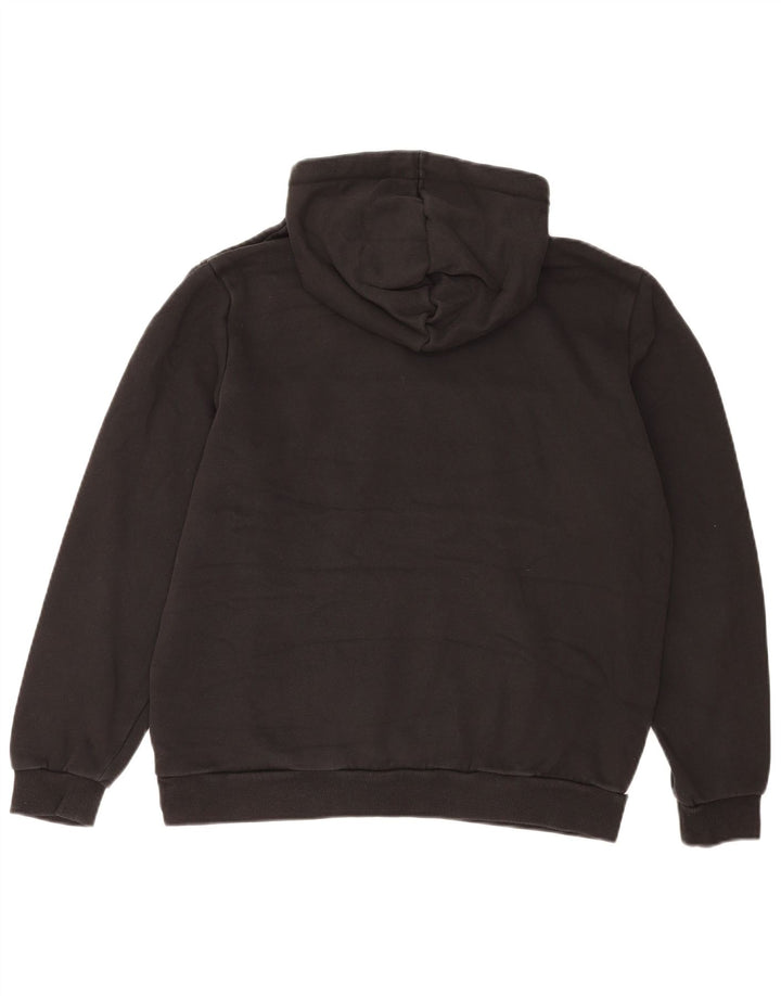 Puma Pull à capuche graphique pour homme en polyester color block Noir Taille L